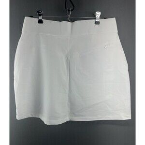 NEW Women's Greg Norman White Golf Tennis Skirt Skort Size Medium